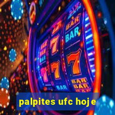 palpites ufc hoje